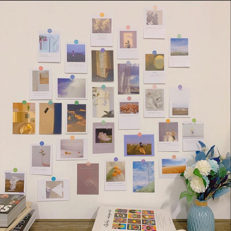 Photography Background - 30Pcs 미적 INS 리빙 포스터 스티커