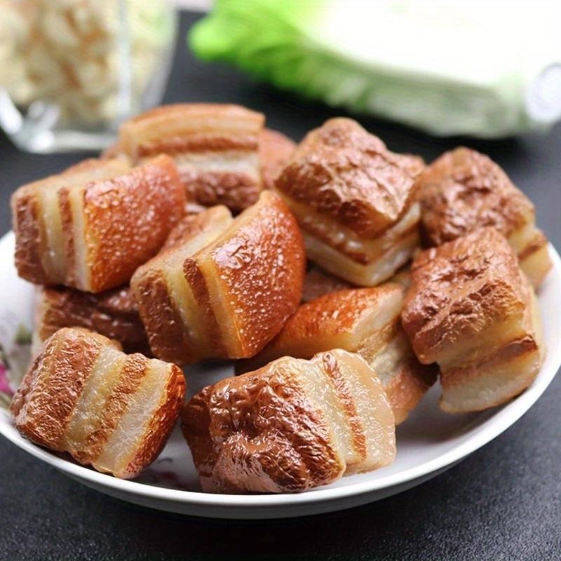 Photography Food - 1개 PVC 시뮬레이션 돼지 뱃살 돼지고기