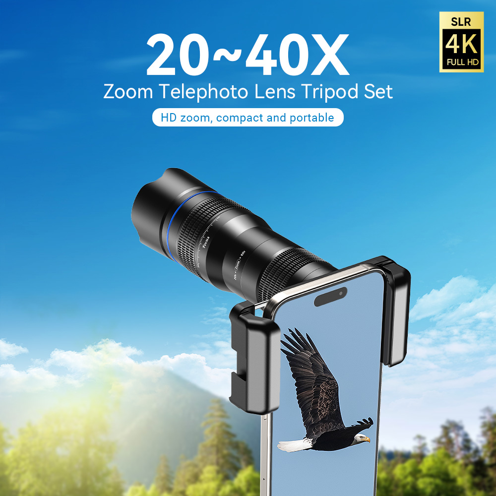 Photography Kit Vivo X200 Pro - APEXEL 신형 업그레이드 옵션 HD 20x-40x