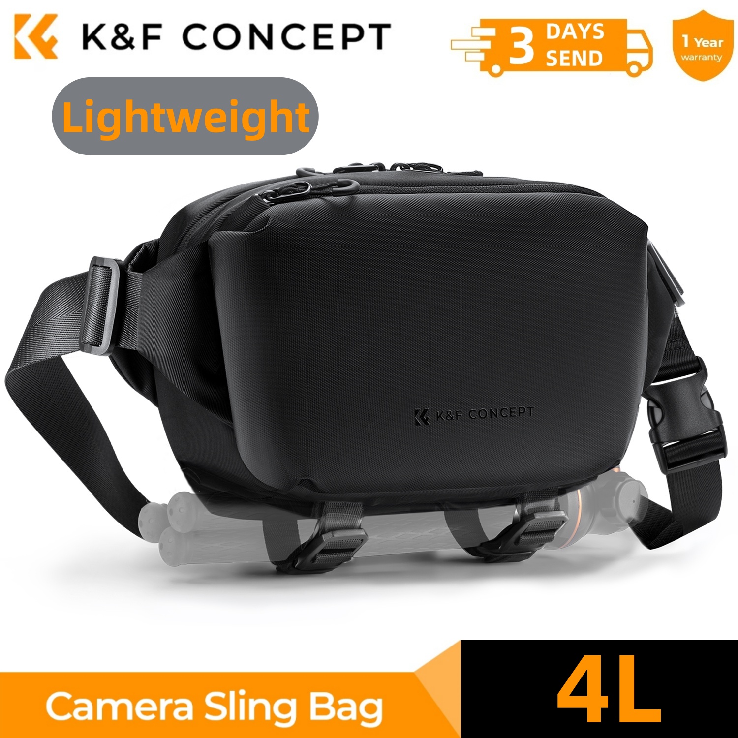 Photography Journalism - K&F CONCEPT 4L 카메라 슬링백 캐논