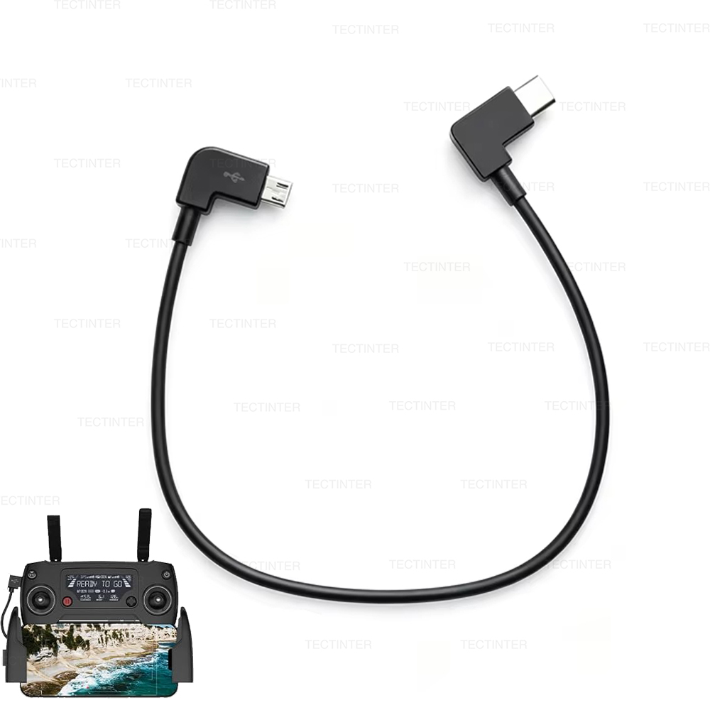 Tethering Cable Usb - DJI Mavic Mini/Air/Spark 컨트롤러용 OTG 충전