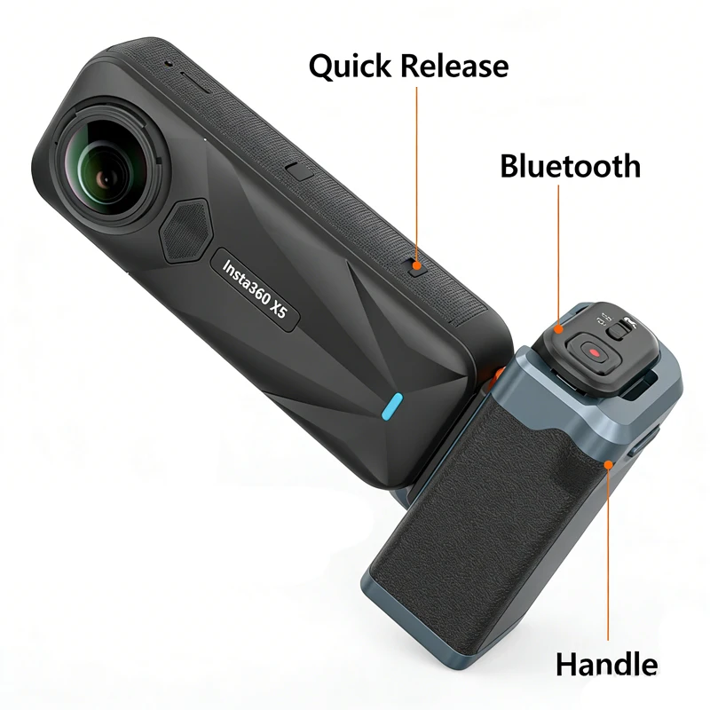 Insta360 X5 X4 에어 사진 촬영 그립 렌즈  - Photography Grip Insta360 X5 리뷰 및 가격