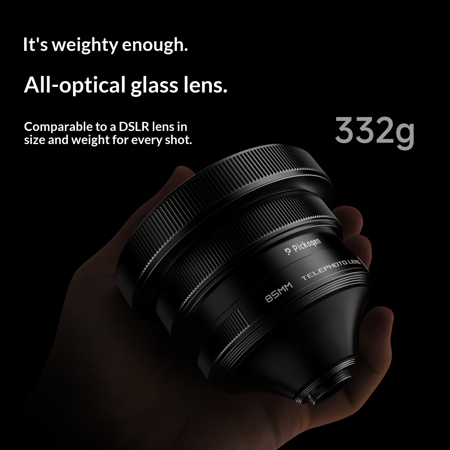 PICKOGEN 85mm 망원폰 렌즈 전문 인물 사진  - Photography Kit Vivo X200 Pro 리뷰 및 가격