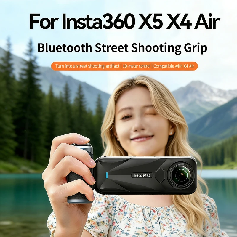 Insta360 X5 X4 에어 포토그래피 그립 스트리 - Photography Grip Insta360 X5 리뷰 및 가격