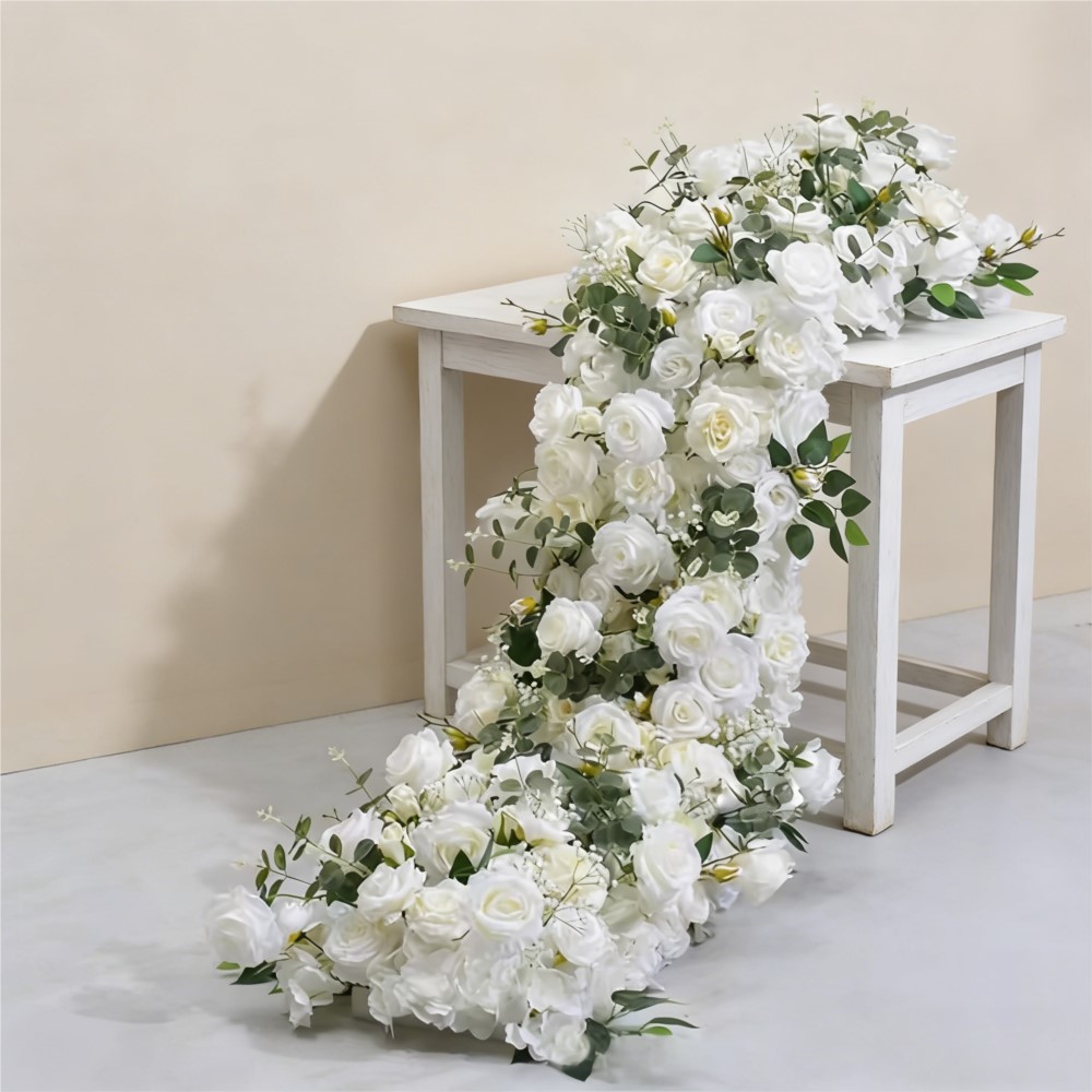 Uflower 조화 꽃줄 장식 웨딩 장식 꽃 배경 테이 - Photography Graduation 리뷰 및 가격