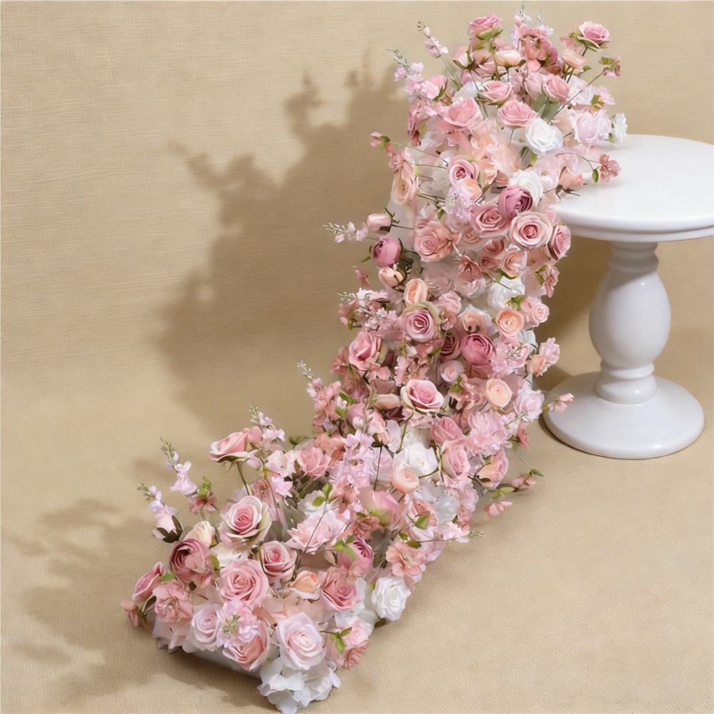 Uflower 조화 꽃줄 장식 웨딩 장식 꽃 배경 테이 - Photography Graduation 리뷰 및 가격
