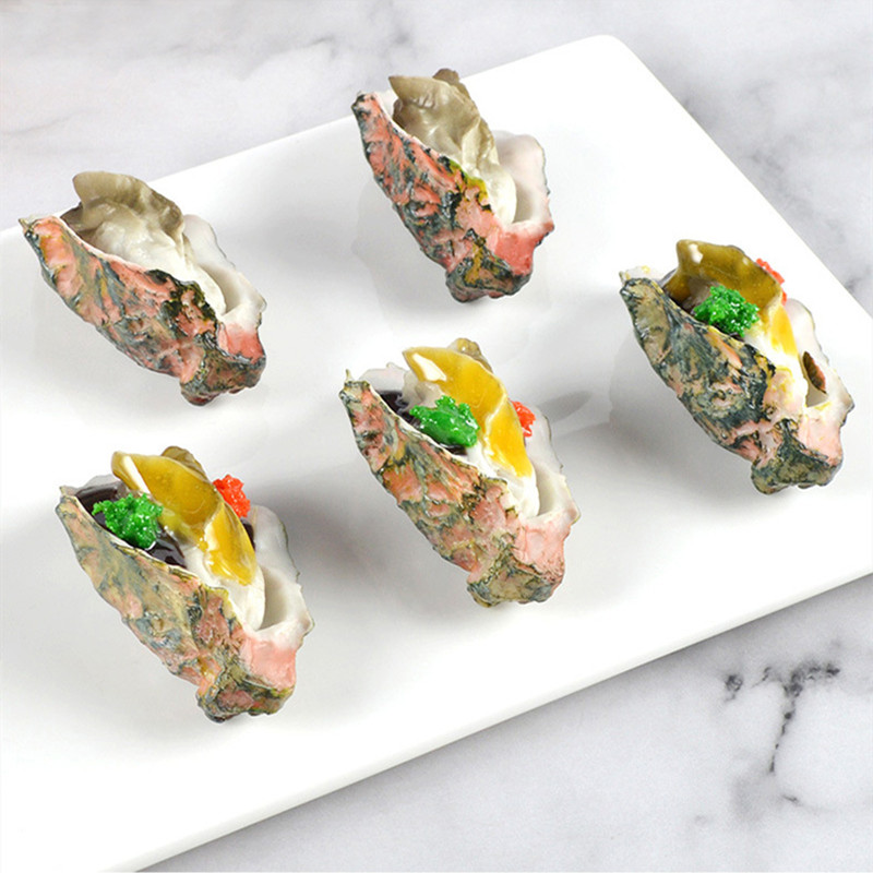 인공 굴 가리비 가짜 음식 시뮬레이션 모델 바베큐 장식 - Photography Food 리뷰 및 가격