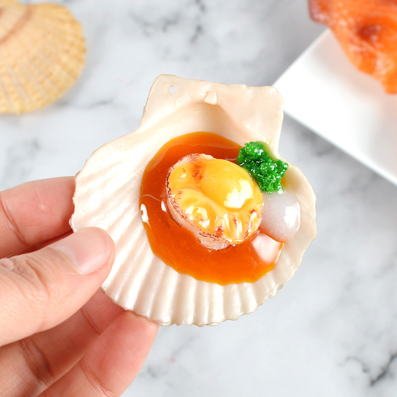 인공 굴 가리비 가짜 음식 시뮬레이션 모델 바베큐 장식 - Photography Food 리뷰 및 가격