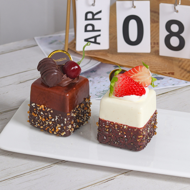 1PC 인공 과일 케이크 비스킷 가짜 음식 장식 사진  - Photography Food 리뷰 및 가격