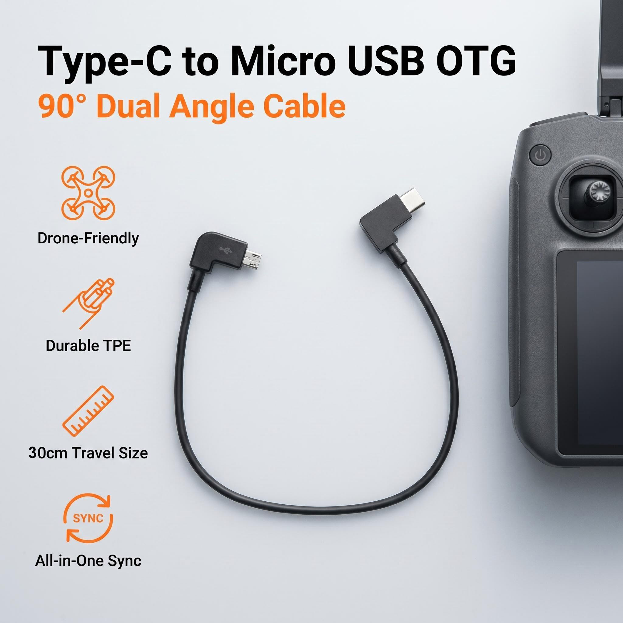 DJI Mavic Mini/Air/Spark 컨트롤러용 - Tethering Cable Usb 리뷰 및 가격