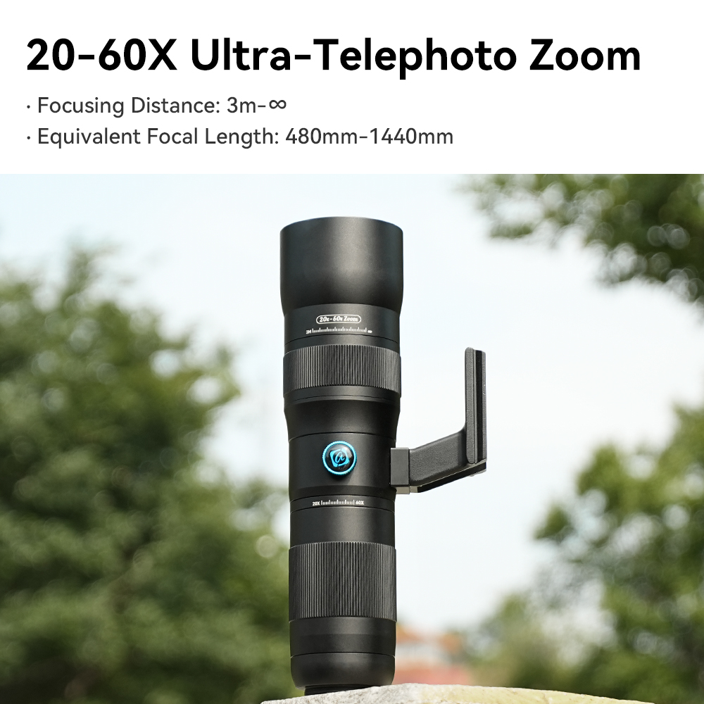 APEXEL 줌 렌즈 20x-60x 망원경 렌즈 조류  - Photography Kit Vivo X200 Pro 리뷰 및 가격