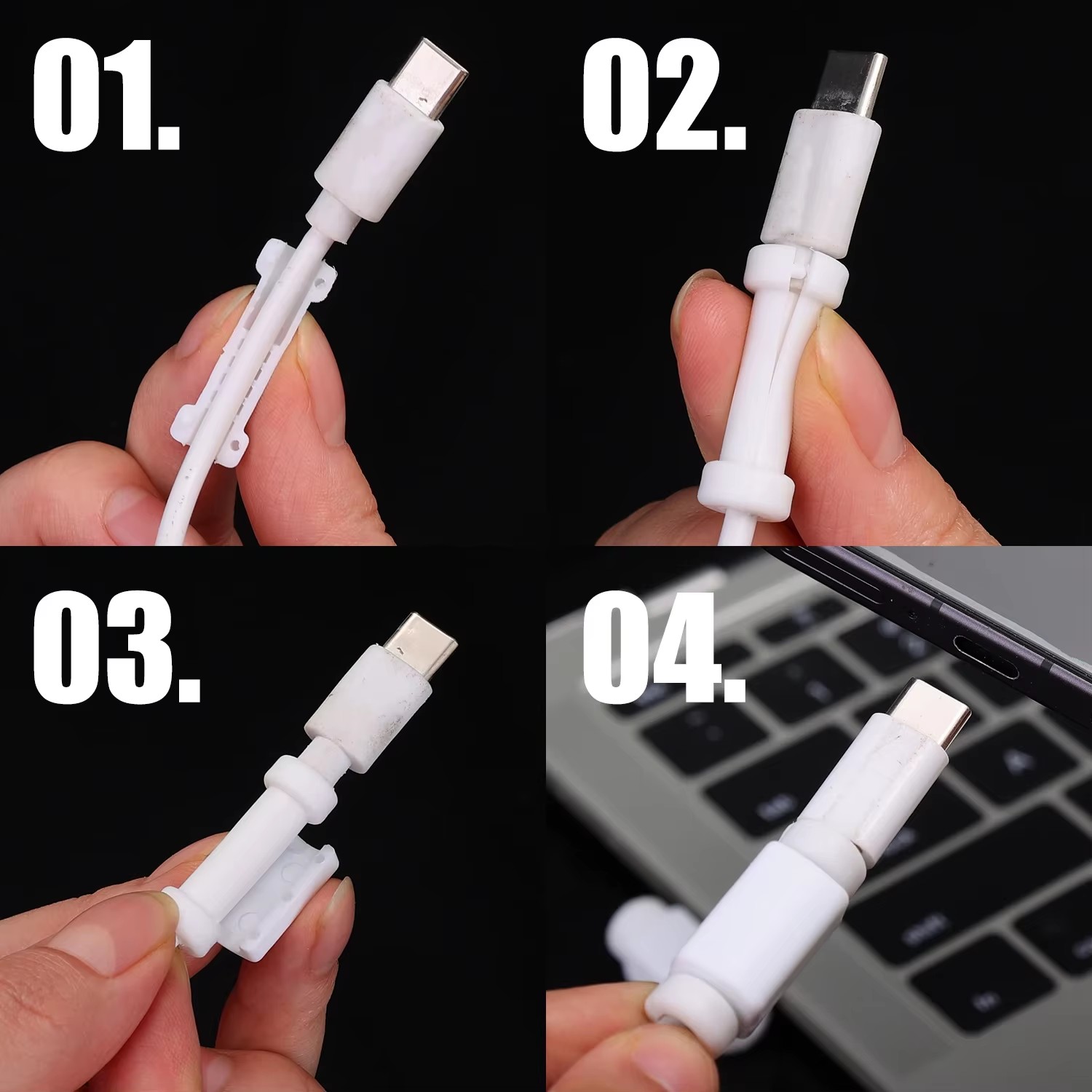 애플 타입 C 마이크로 USB 범용 충전기 코드 와인더 - Tethering Cable Usb 리뷰 및 가격