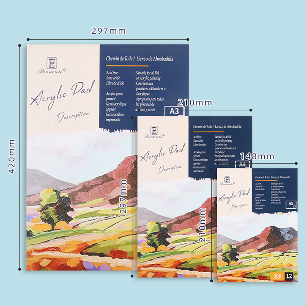 예술가를위한 300GSM 아크릴 그림 스케치북 A3 A - Photography Book 리뷰 및 가격