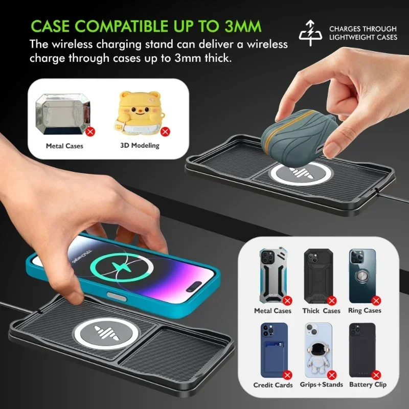 차량용 무선 충전기 패드 베이스 USB 케이블, 아이폰 - Tethering Cable Usb 리뷰 및 가격