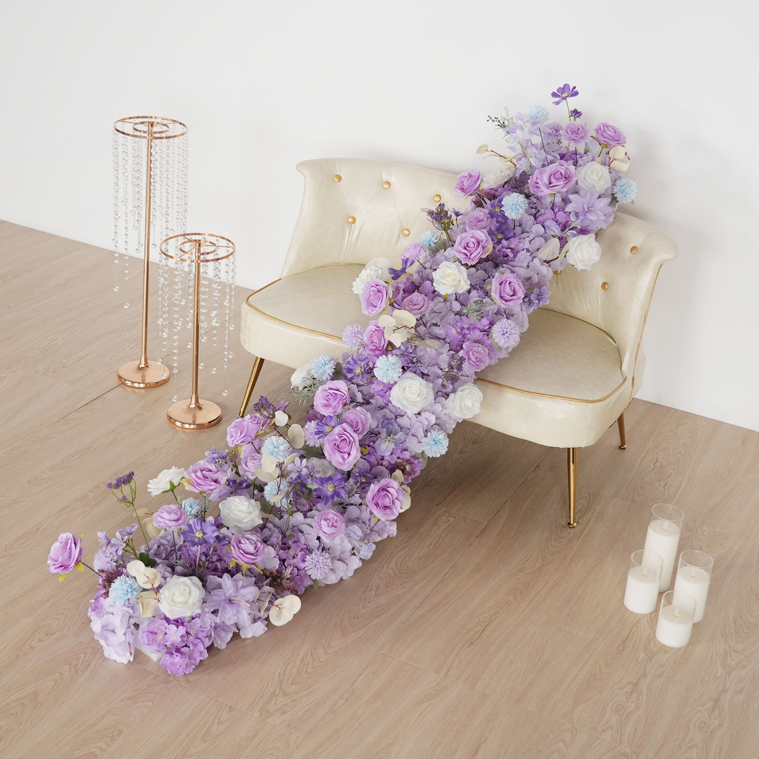 Uflower 보라색 인공 꽃 웨딩 장식 200/100 - Photography Graduation 리뷰 및 가격