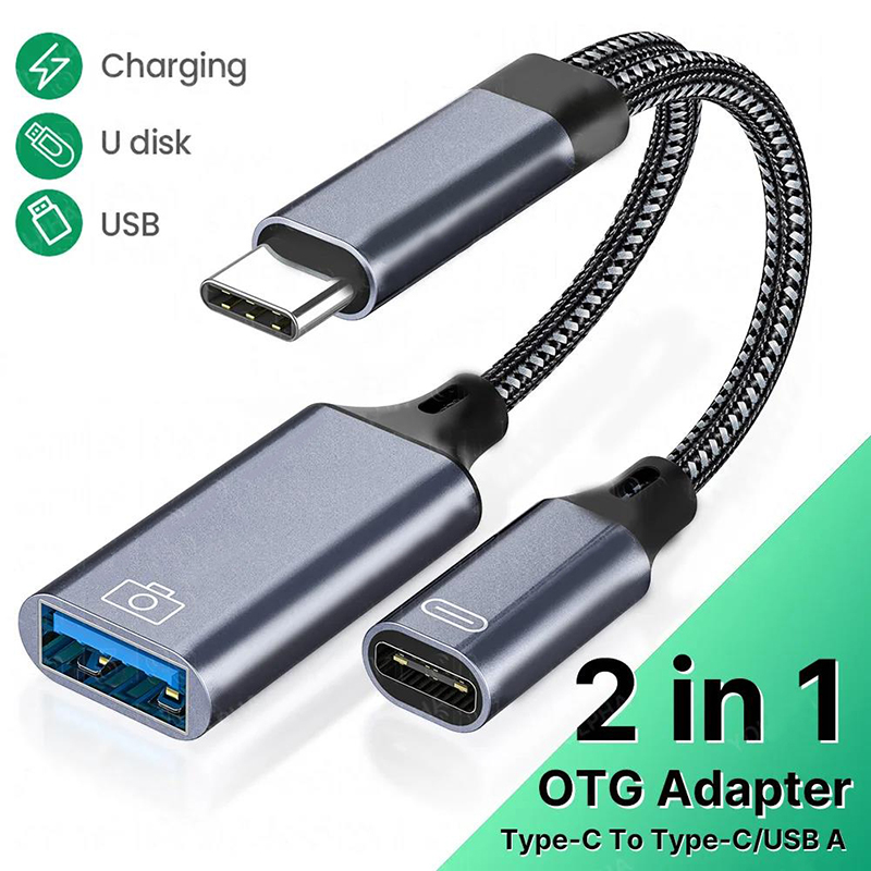 2 in 1 타입 C to USB A OTG 케이블 폰 - Tethering Cable Usb 리뷰 및 가격